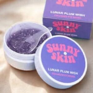Sunny Skin Lunar Plum Wish Collagen Eye Masks